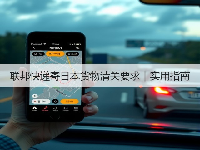 联邦快递寄日本货物清关要求｜实用指南(图2)