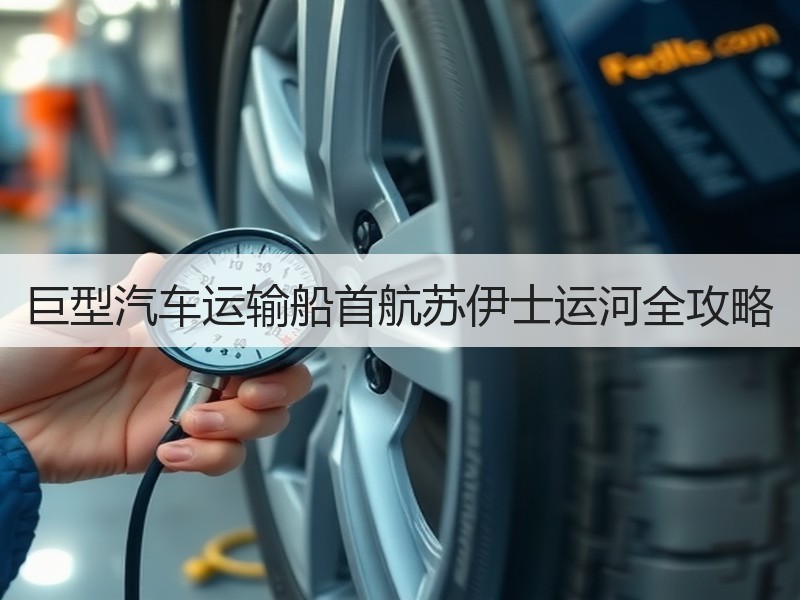 巨型汽车运输船首航苏伊士运河全攻略