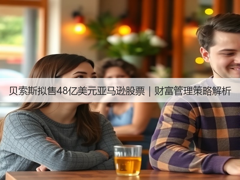 贝索斯拟售48亿美元亚马逊股票｜财富管理策略解析