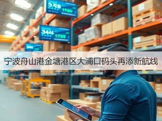 宁波舟山港金塘港区大浦口码头再添新航线(图2)