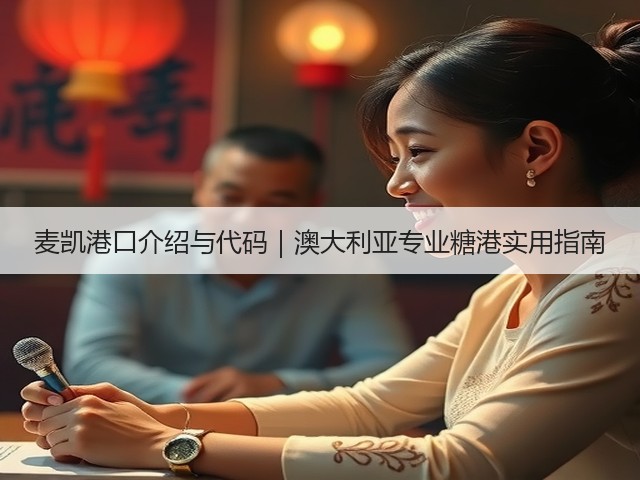 麦凯港口介绍与代码|澳大利亚专业糖港实用指南(图3) 麦凯港口介绍与代码|澳大利亚专业糖港实用指南(图3)