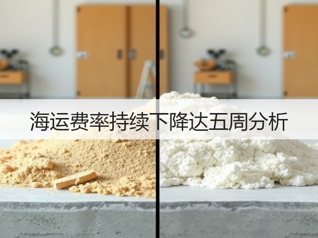海运费率持续下降达五周分析(图2) 海运费率持续下降达五周分析(图2)