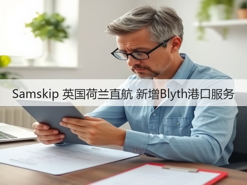 Samskip 英国荷兰直航 新增Blyth港口服务