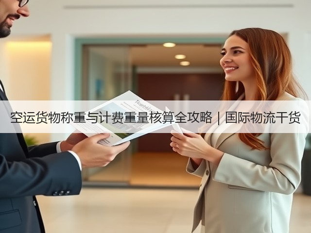 空运货物称重与计费重量核算全攻略｜国际物流干货(图1)