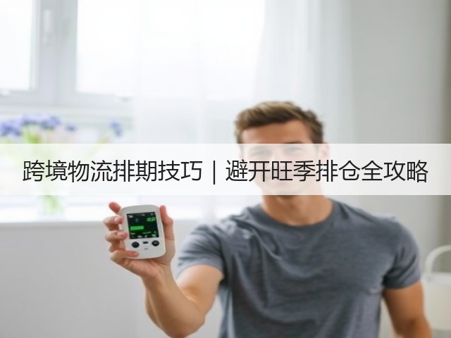 跨境物流排期技巧｜避开旺季排仓全攻略(图3)