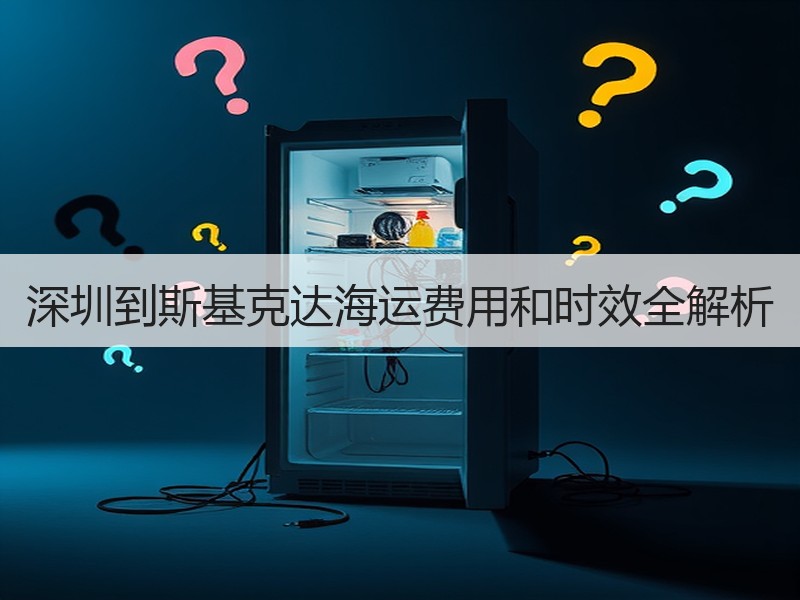 深圳到斯基克达海运费用和时效全解析 深圳到斯基克达海运费用和时效全解析