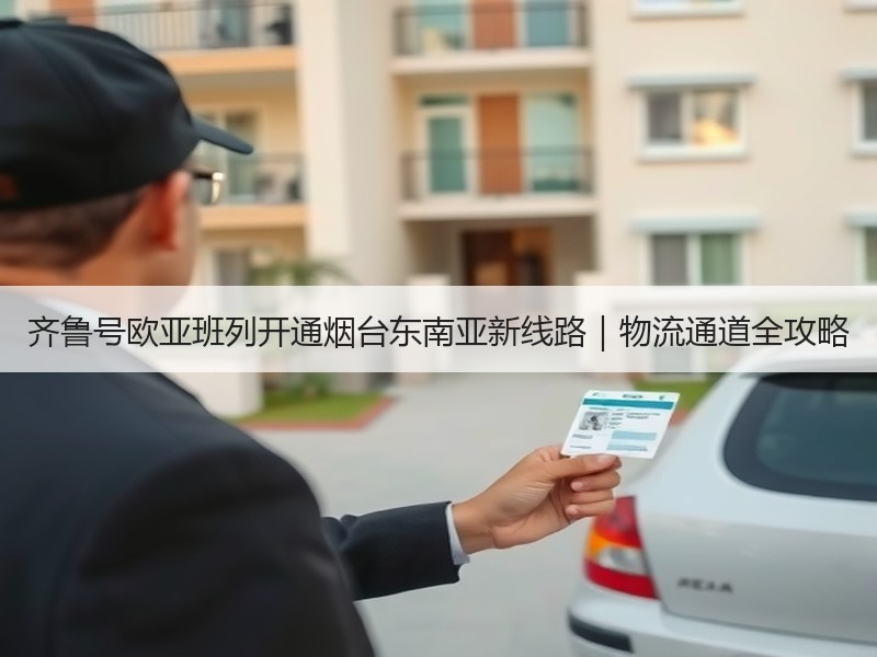 齐鲁号欧亚班列开通烟台东南亚新线路｜物流通道全攻略