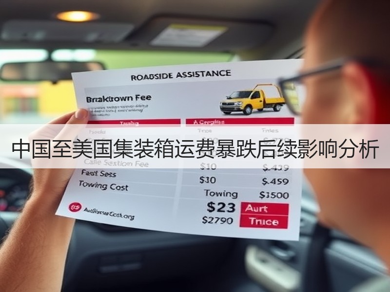 中国至美国集装箱运费暴跌后续影响分析