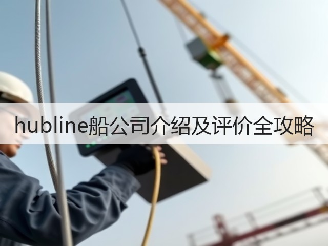 hubline船公司介绍及评价全攻略(图3)
