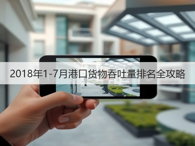 2018年1-7月港口货物吞吐量排名全攻略(图1)