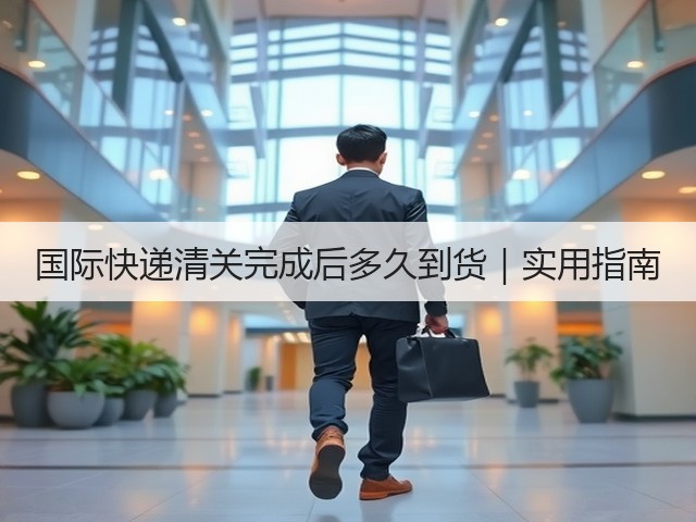 国际快递清关完成后多久到货｜实用指南(图2)