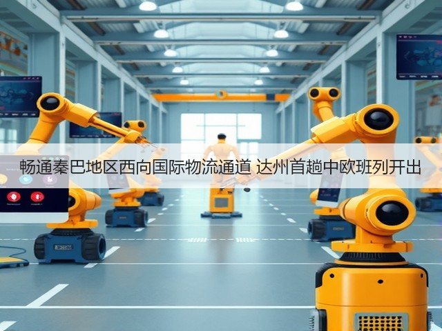 畅通秦巴地区西向国际物流通道 达州首趟中欧班列开出(图1) 畅通秦巴地区西向国际物流通道 达州首趟中欧班列开出(图1)