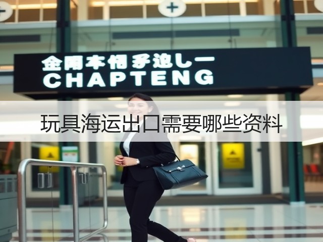 玩具海运出口需要哪些资料(图1)