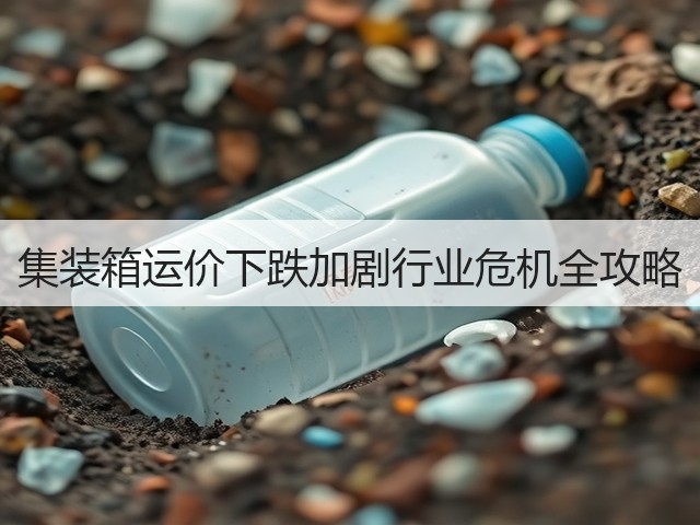 集装箱运价下跌加剧行业危机全攻略(图2)