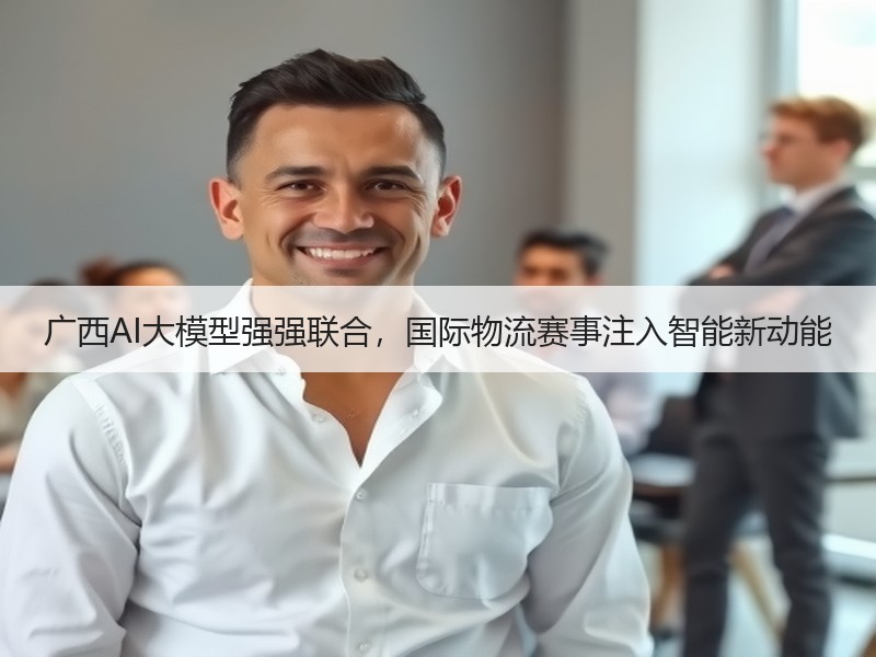 广西AI大模型强强联合，国际物流赛事注入智能新动能
