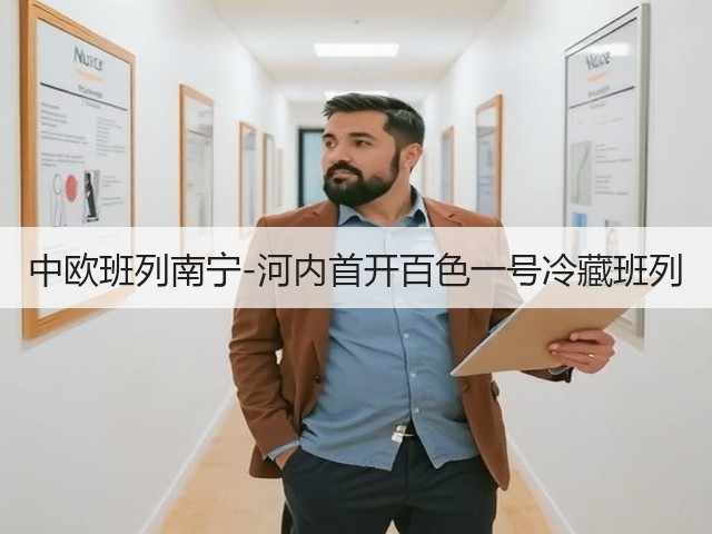 中欧班列南宁-河内首开百色一号冷藏班列(图3) 中欧班列南宁-河内首开百色一号冷藏班列(图3)