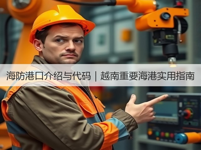 海防港口介绍与代码｜越南重要海港实用指南(图1)