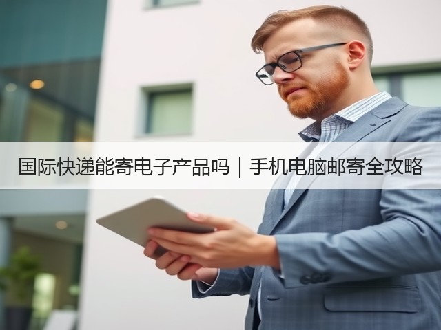 国际快递能寄电子产品吗｜手机电脑邮寄全攻略(图1)