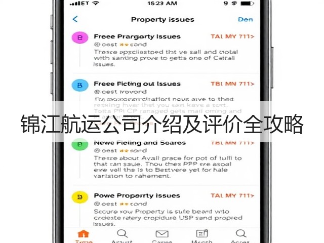 锦江航运公司介绍及评价全攻略(图1)