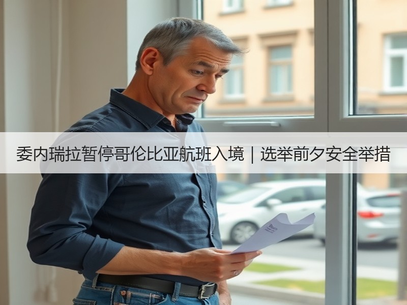 委内瑞拉暂停哥伦比亚航班入境｜选举前夕安全举措