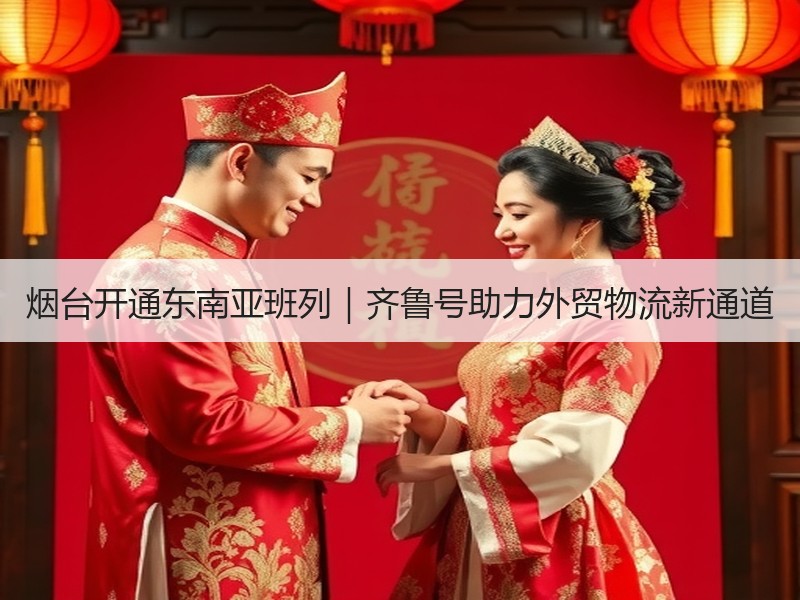 烟台开通东南亚班列｜齐鲁号助力外贸物流新通道