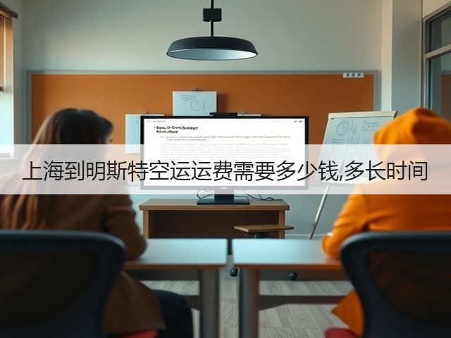 上海到明斯特空运运费需要多少钱,多长时间(图1)