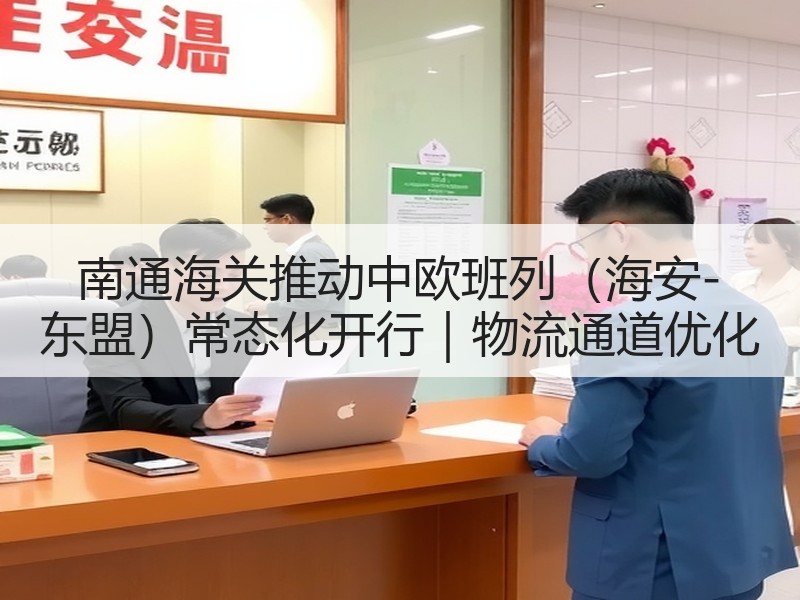 南通海关推动中欧班列（海安-东盟）常态化开行｜物流通道优化