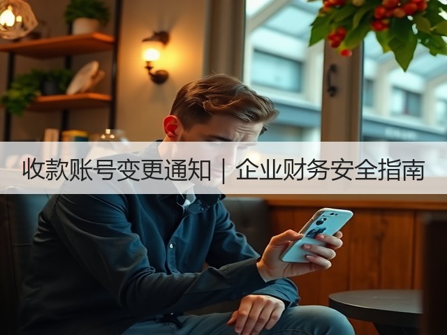 收款账号变更通知｜企业财务安全指南(图2)