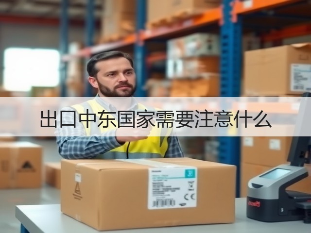 出口中东国家需要注意什么(图1)