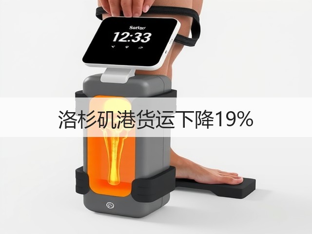 洛杉矶港货运下降19%(图1)
