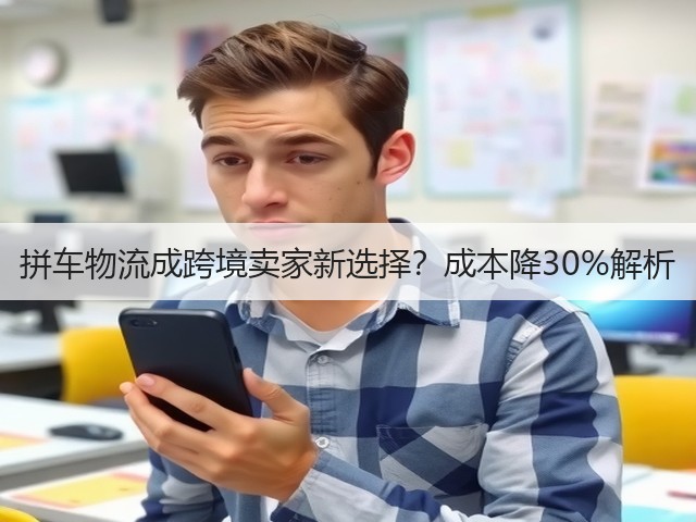 拼车物流成跨境卖家新选择？成本降30%解析(图1)