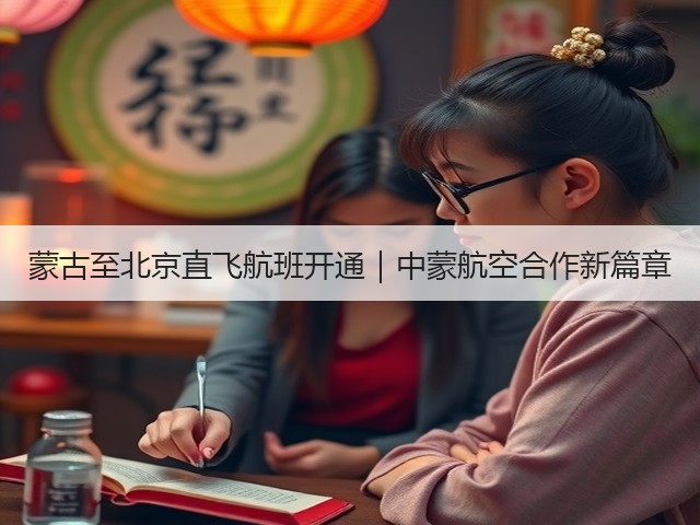 蒙古至北京直飞航班开通｜中蒙航空合作新篇章(图1)