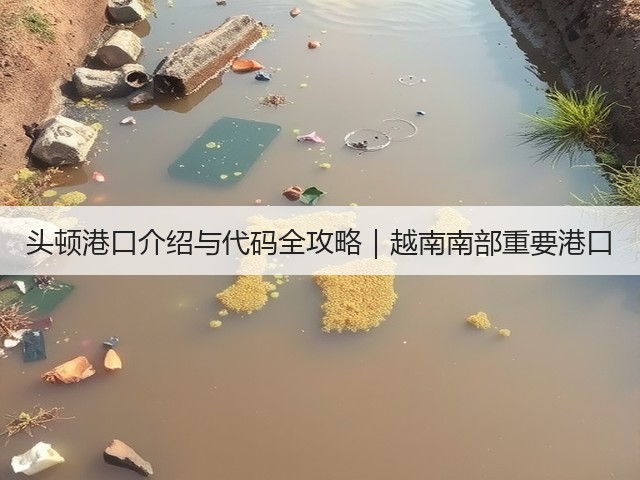 头顿港口介绍与代码全攻略|越南南部重要港口(图1) 头顿港口介绍与代码全攻略|越南南部重要港口(图1)