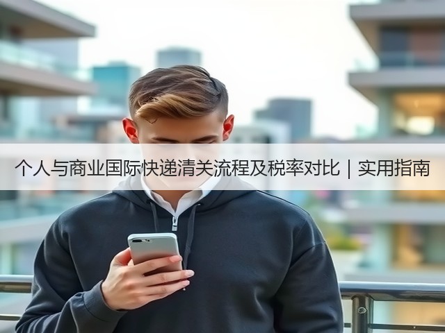 个人与商业国际快递清关流程及税率对比｜实用指南(图2)
