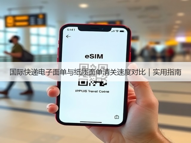 国际快递电子面单与纸质面单清关速度对比｜实用指南(图3)