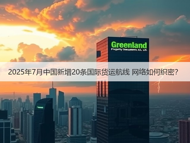 2025年7月中国新增20条国际货运航线 网络如何织密?(图1) 2025年7月中国新增20条国际货运航线 网络如何织密?(图1)
