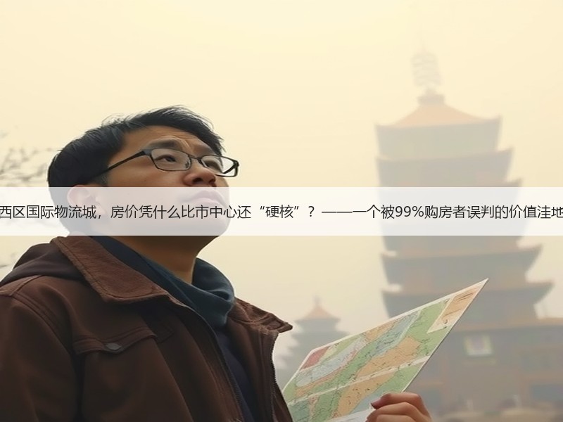 郑州西区国际物流城,房价凭什么比市中心还“硬核”?——一个被99%购房者误判的价值洼地真相 郑州西区国际物流城,房价凭什么比市中心还“硬核”?——一个被99%购房者误判的价值洼地真相