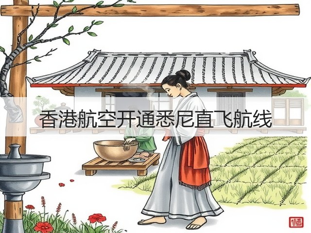 香港航空开通悉尼直飞航线(图1)