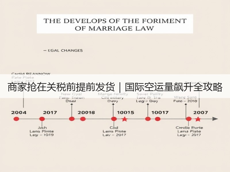 商家抢在关税前提前发货｜国际空运量飙升全攻略