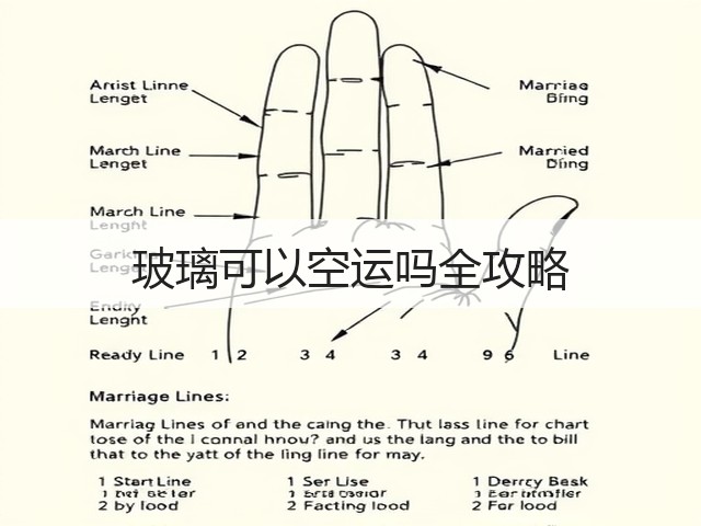 玻璃可以空运吗全攻略(图3)