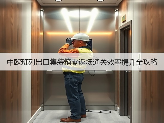 中欧班列出口集装箱零返场通关效率提升全攻略(图2)