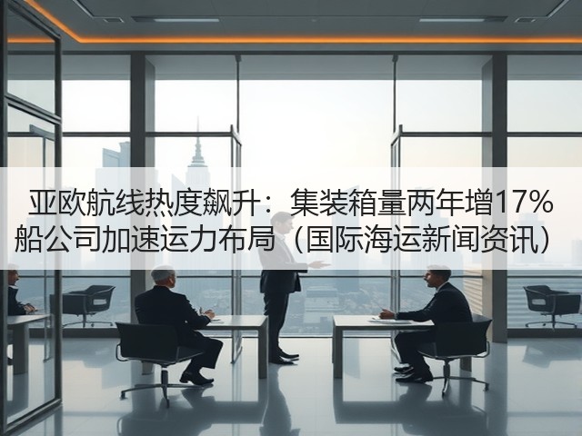 亚欧航线热度飙升：集装箱量两年增17% 船公司加速运力布局（国际海运新闻资讯）(图1)