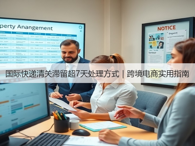 国际快递清关滞留超7天处理方式｜跨境电商实用指南
