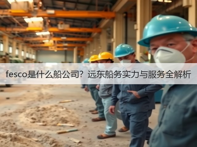 fesco是什么船公司？远东船务实力与服务全解析(图2)