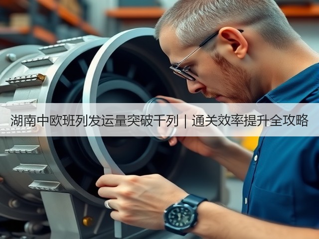 湖南中欧班列发运量突破千列｜通关效率提升全攻略(图2)