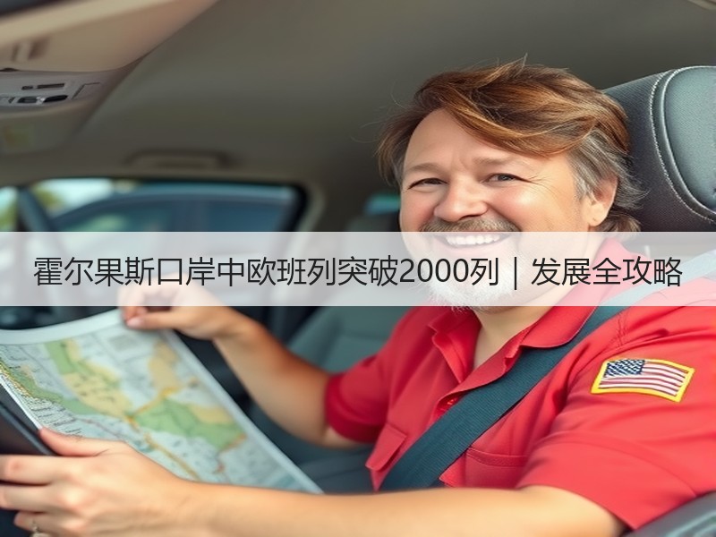 霍尔果斯口岸中欧班列突破2000列｜发展全攻略
