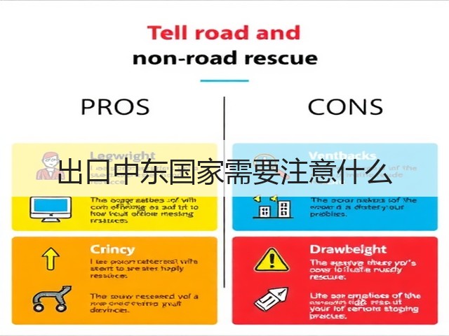 出口中东国家需要注意什么(图3)