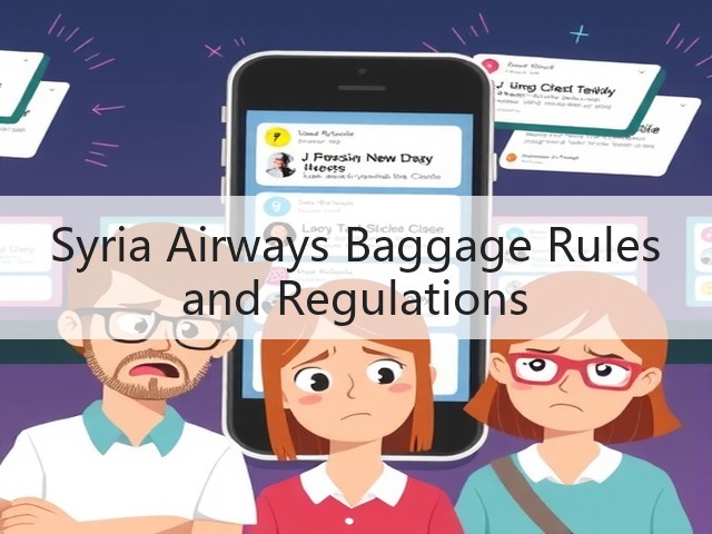 Syria Airways Baggage Rules and Regulations(图2)
