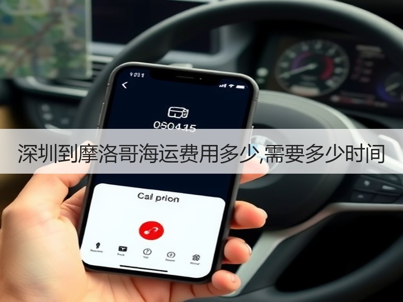 深圳到摩洛哥海运费用多少,需要多少时间