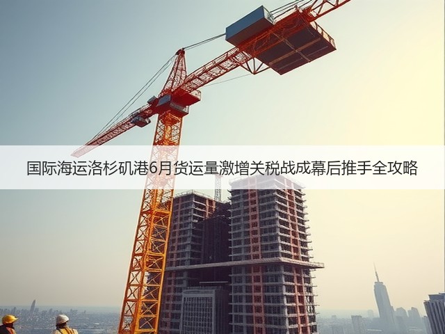 国际海运洛杉矶港6月货运量激增关税战成幕后推手全攻略(图1) 国际海运洛杉矶港6月货运量激增关税战成幕后推手全攻略(图1)
